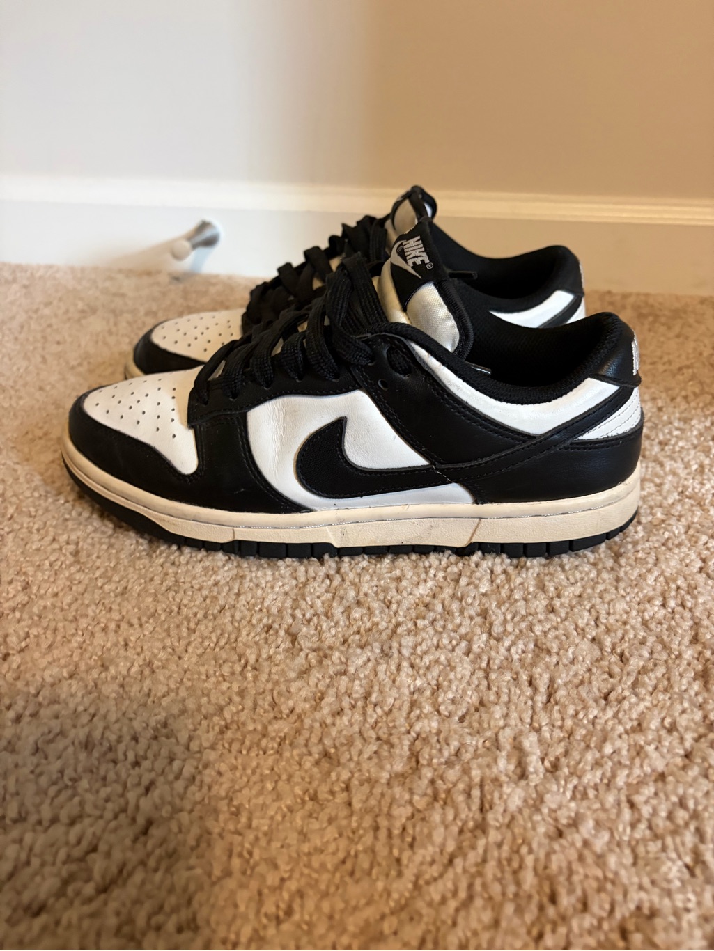 Nike Dunk Low In Black And White